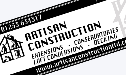 Artisan Construction Advert