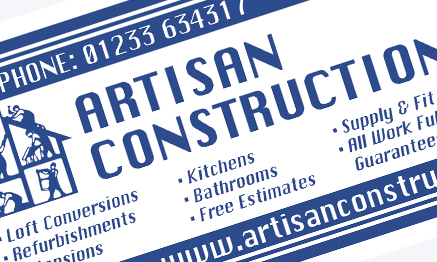 Artisan Construction Advert