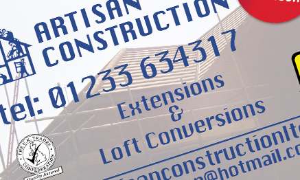 Artisan Construction Advert