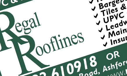 Regal Rooflines Yellow Pages Advert