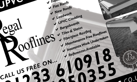 Regal Rooflines Advert