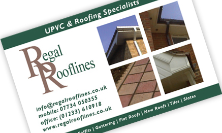 egal Rooflines Business Cards